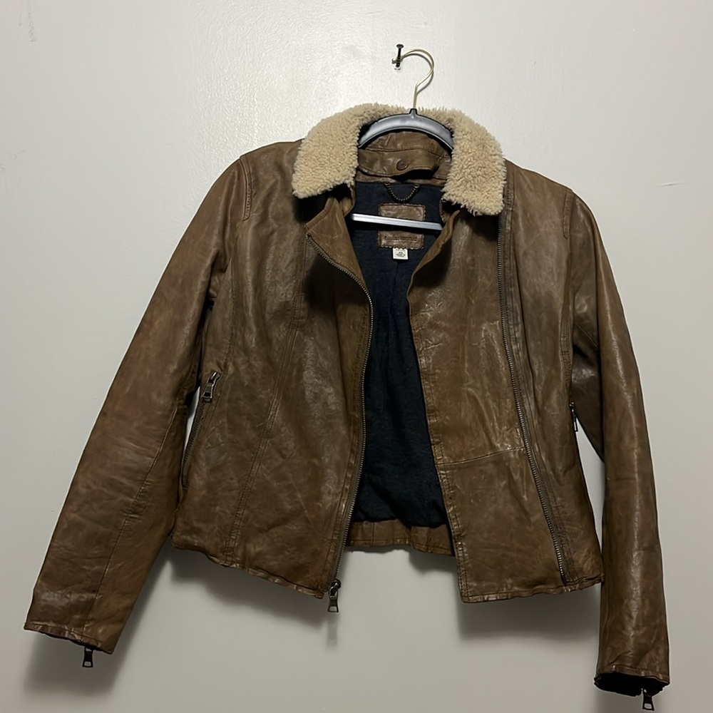 Banana Republic leather jacket